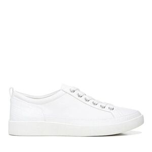 Vionic Winny Womens Size 8.5 Shoes White Leather Lace Up Low Top Casual Sneaker